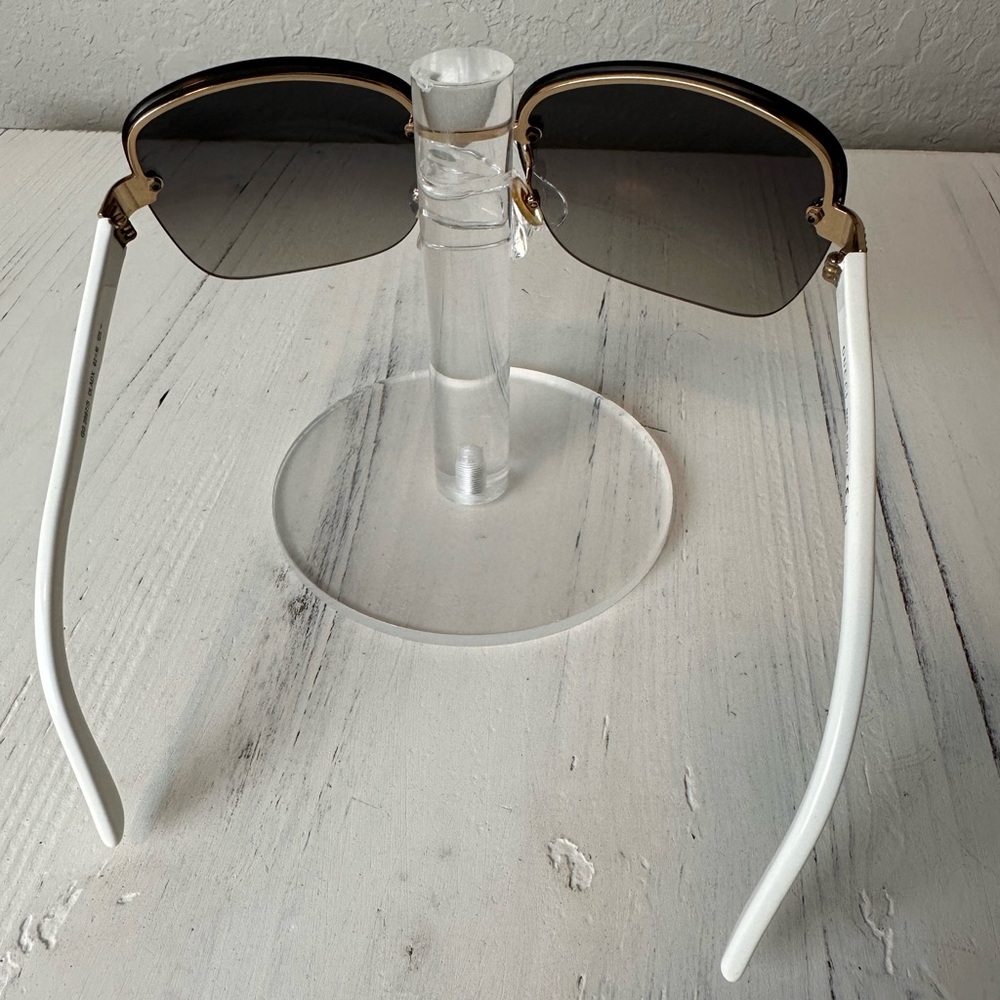 Gucci Rhinestone Sherry Line Rimless Sunglasses - Picture 7 of 10